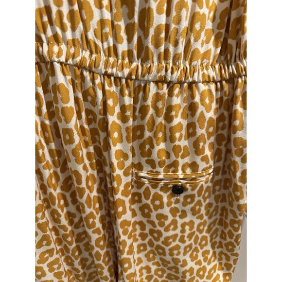 Philip Lim 3.1 100% Silk Animal Print Jumpsuit 8 - Picture 6 of 9